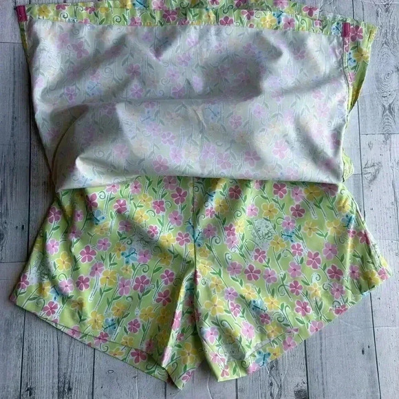 Lilly Pulitzer Eagle Skort “Palm Green Speck Print” Size 10 White Label - Picture 5 of 7